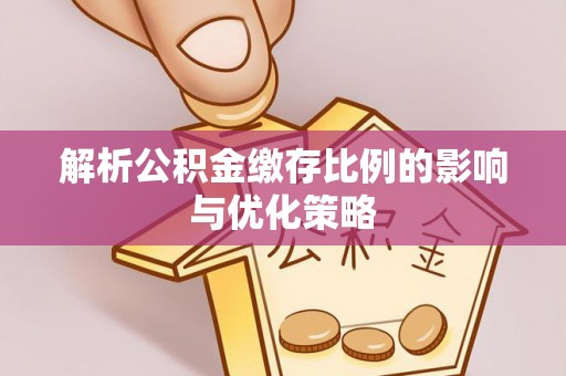 闽清解析公积金缴存比例的影响与优化策略