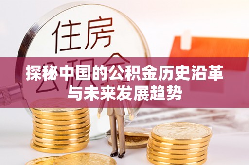闽清探秘中国的公积金历史沿革与未来发展趋势