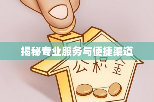 闽清揭秘专业服务与便捷渠道