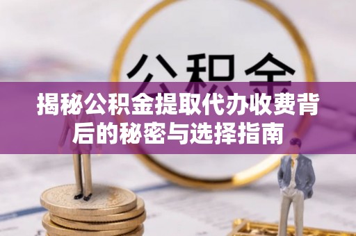 闽清揭秘公积金提取代办收费背后的秘密与选择指南