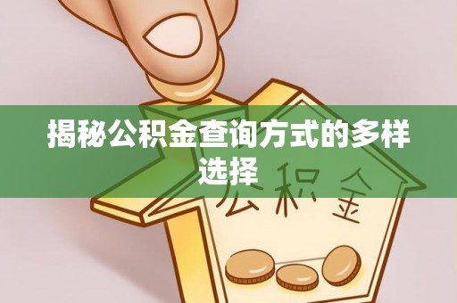 闽清揭秘公积金查询方式的多样选择